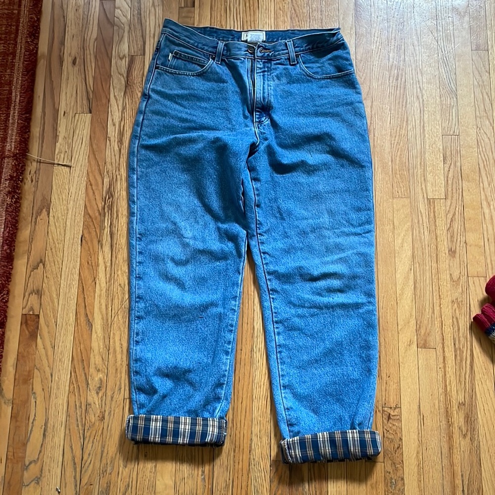 LL Bean flannel lined pants